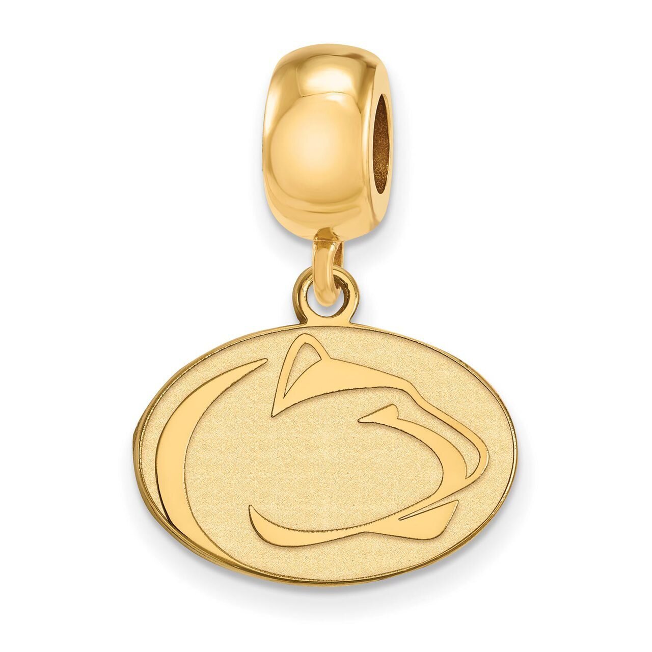 Penn State University Bead Charm Small Dangle Gold-plated Silver GP004PSU, MPN: GP004PSU, 886774898…