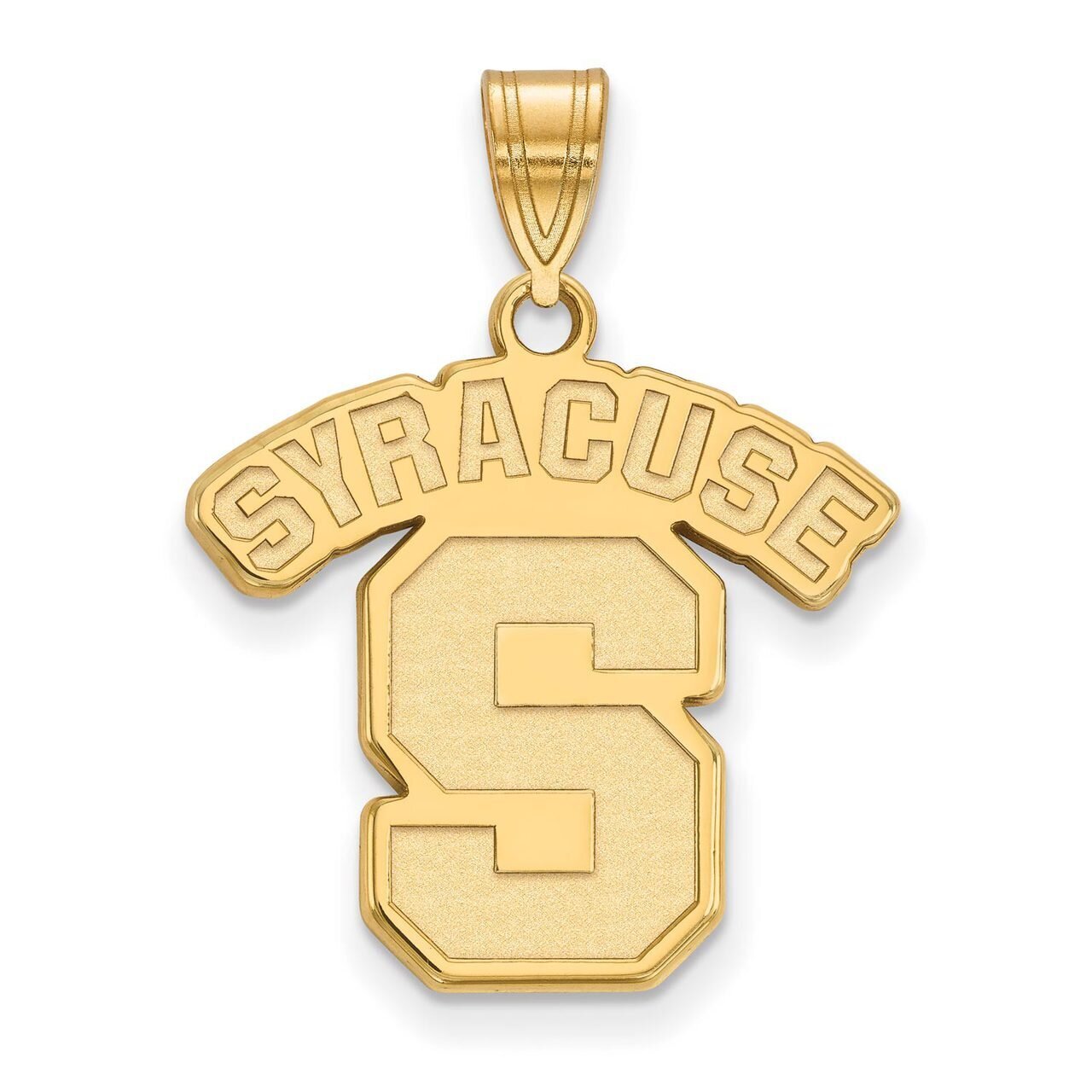 Syracuse University Large Pendant Gold-plated Silver GP004SYU