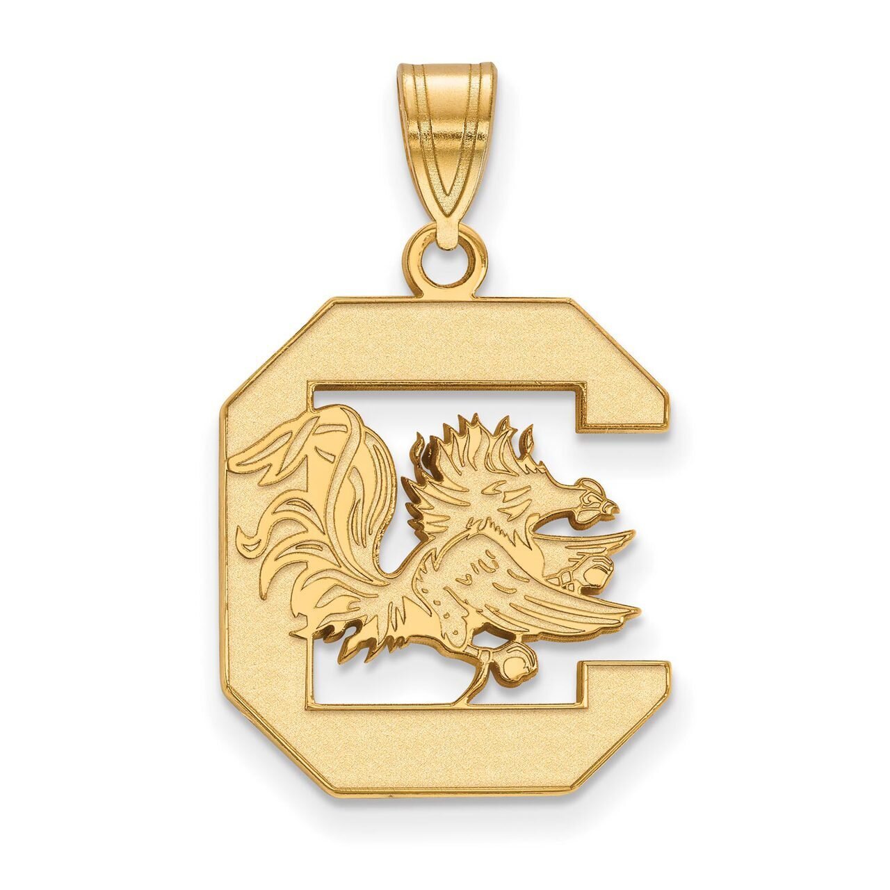 University of South Carolina Large Pendant Gold-plated Silver GP004USO, MPN: GP004USO, 886774899701