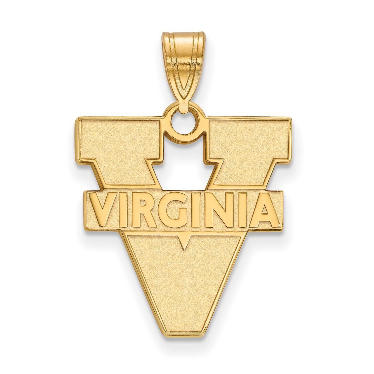 University of Virginia Large Pendant Gold-plated Silver GP004UVA
