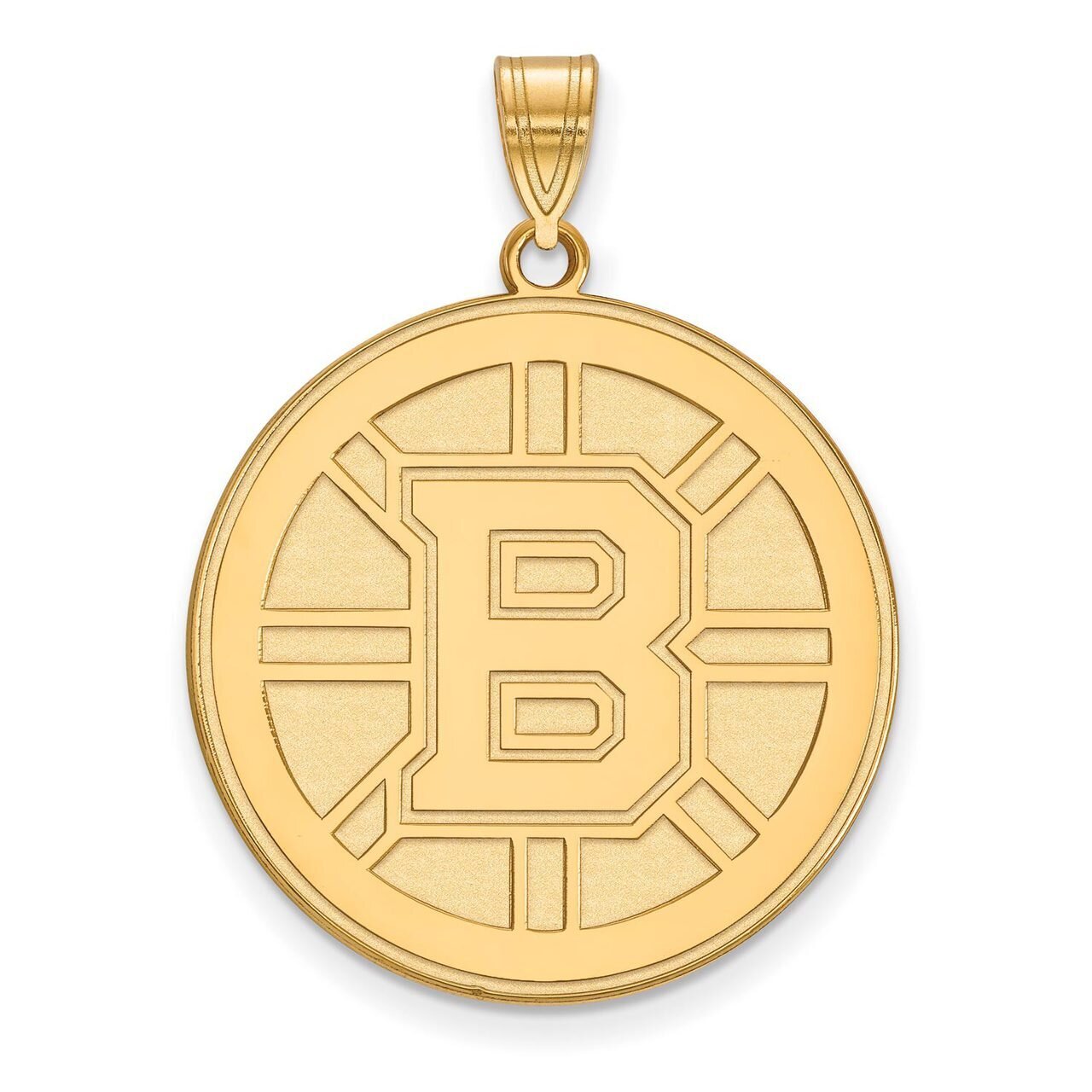 Boston Bruins x-Large Pendant Gold-plated Silver GP005BRI
