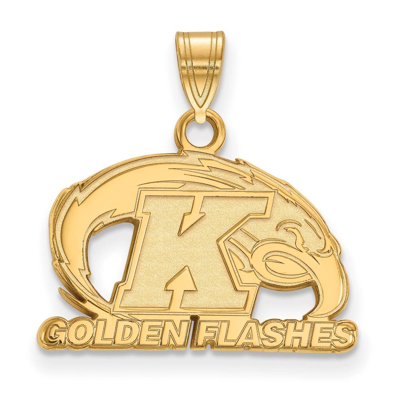 Kent State University Small Pendant Gold-plated Silver GP005KEN