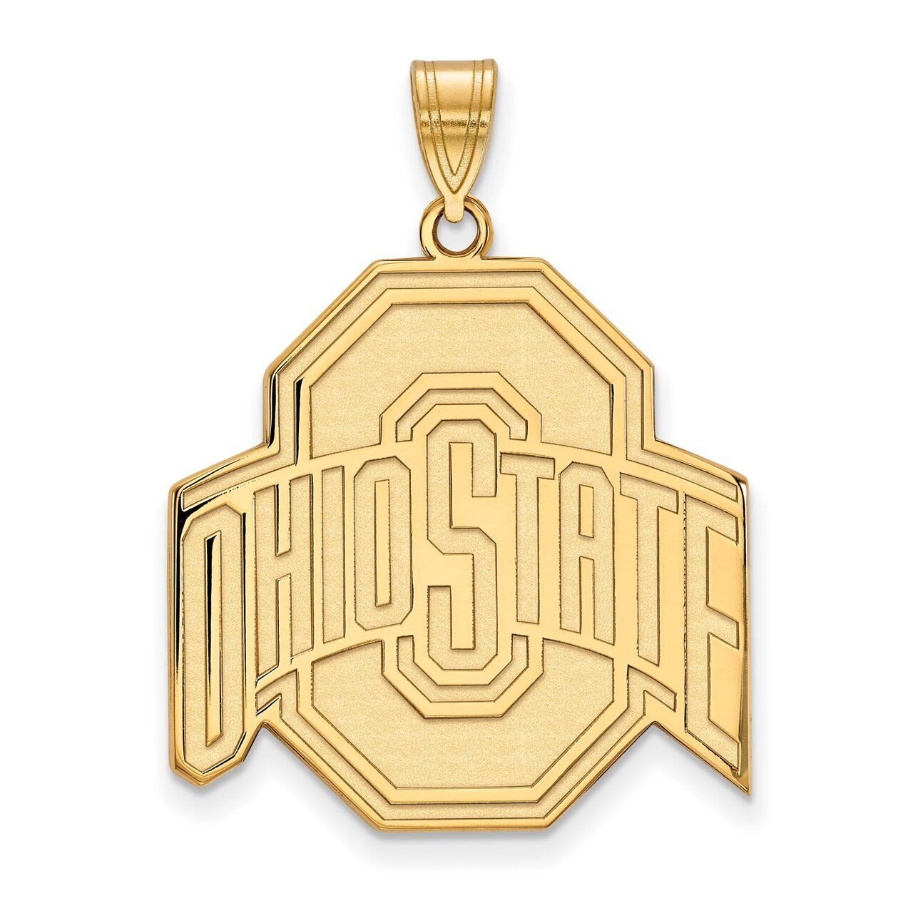 Ohio State University x-Large Pendant Gold-plated Silver GP005OSU