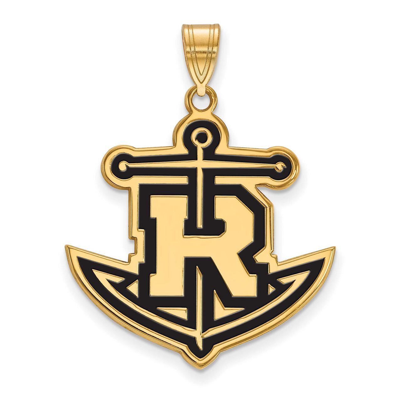 Rollins College x-Large Enamel Pendant Gold-plated Silver GP005ROC, MPN: GP005ROC, 886774901206