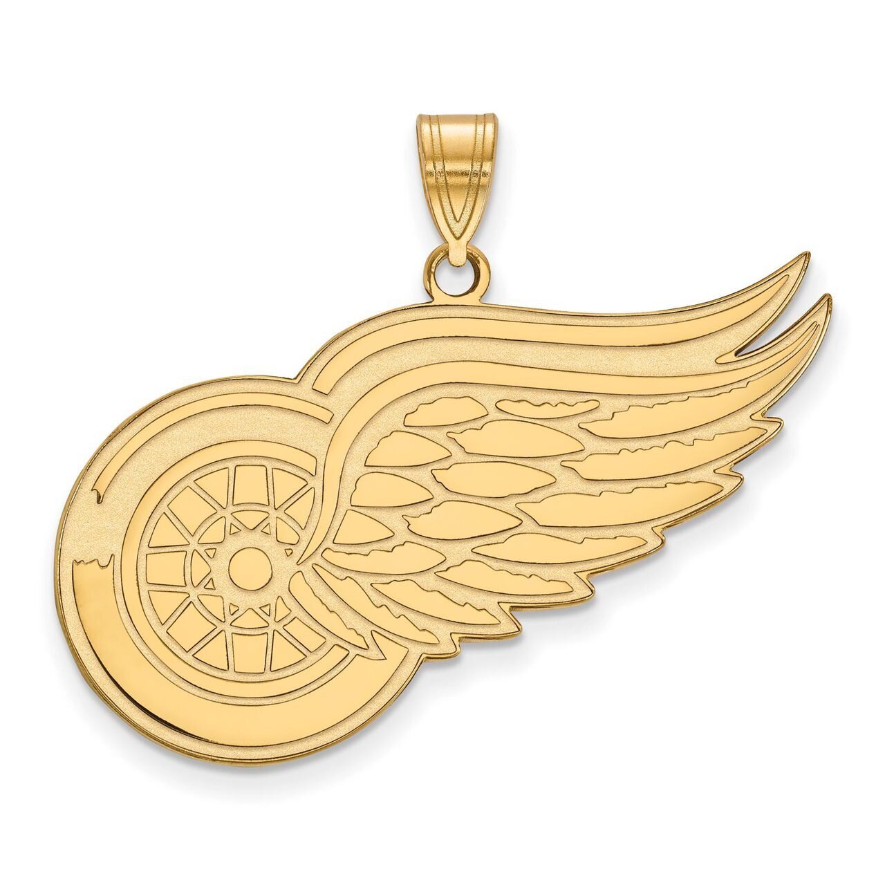 Detroit Red Wings x-Large Pendant Gold-plated Silver GP005RWI, MPN: GP005RWI, 886774741437
