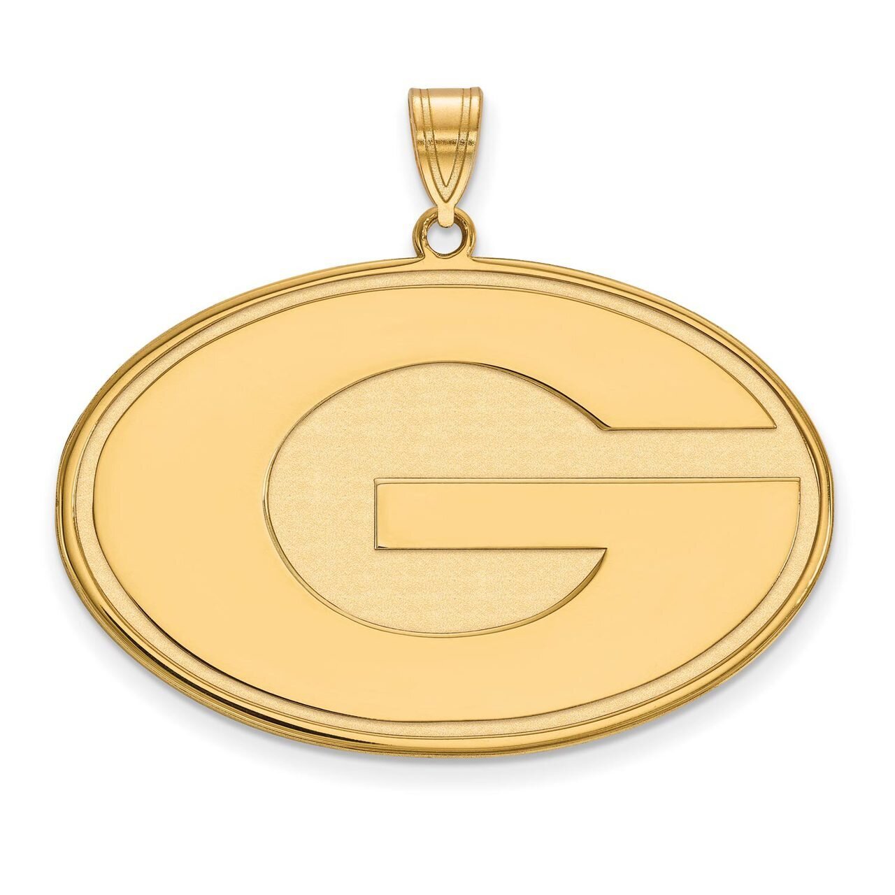 University of Georgia x-Large Pendant Gold-plated Silver GP005UGA