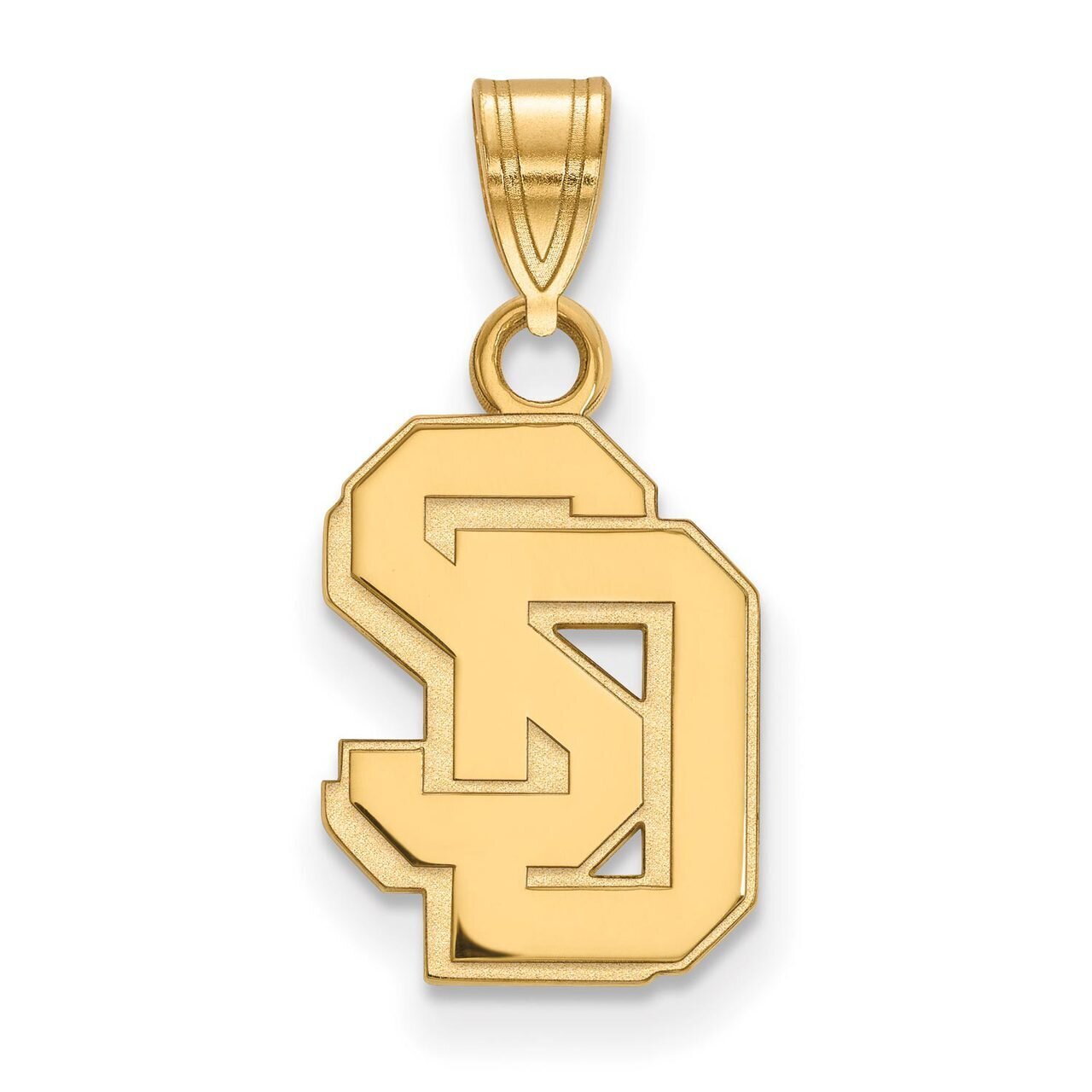 University of South Dakota Small Pendant Gold-plated Silver GP005USD, MPN: GP005USD, 886774901961