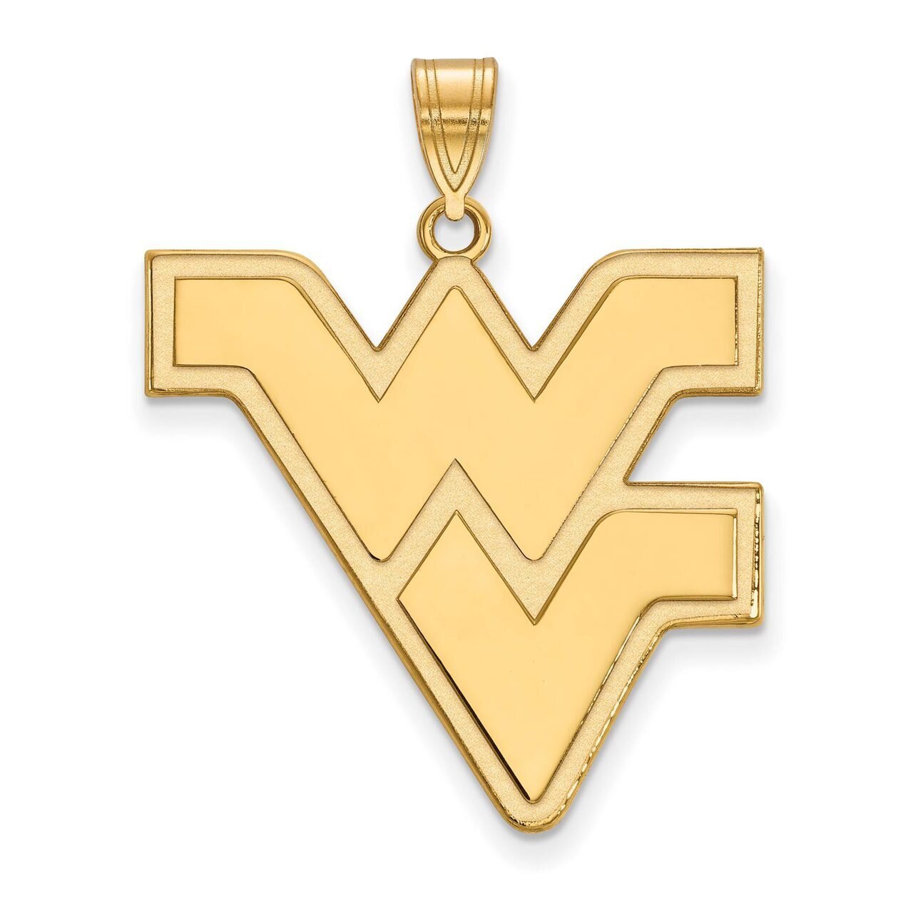 West Virginia University x-Large Pendant Gold-plated Silver GP005WVU, MPN: GP005WVU, 886774902302