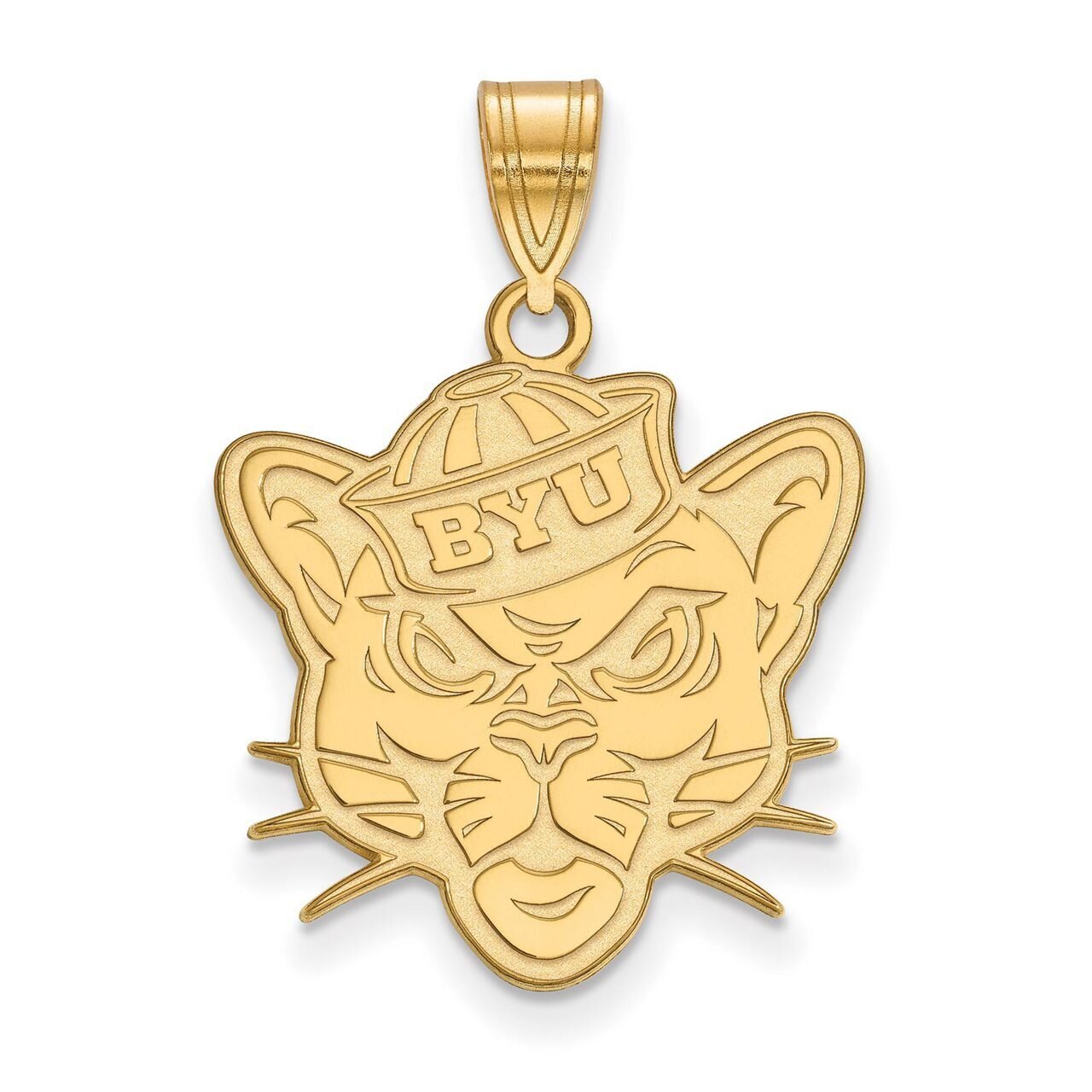 Brigham Young University Large Pendant Gold-plated Silver GP006BYU, MPN: GP006BYU, 886774902609