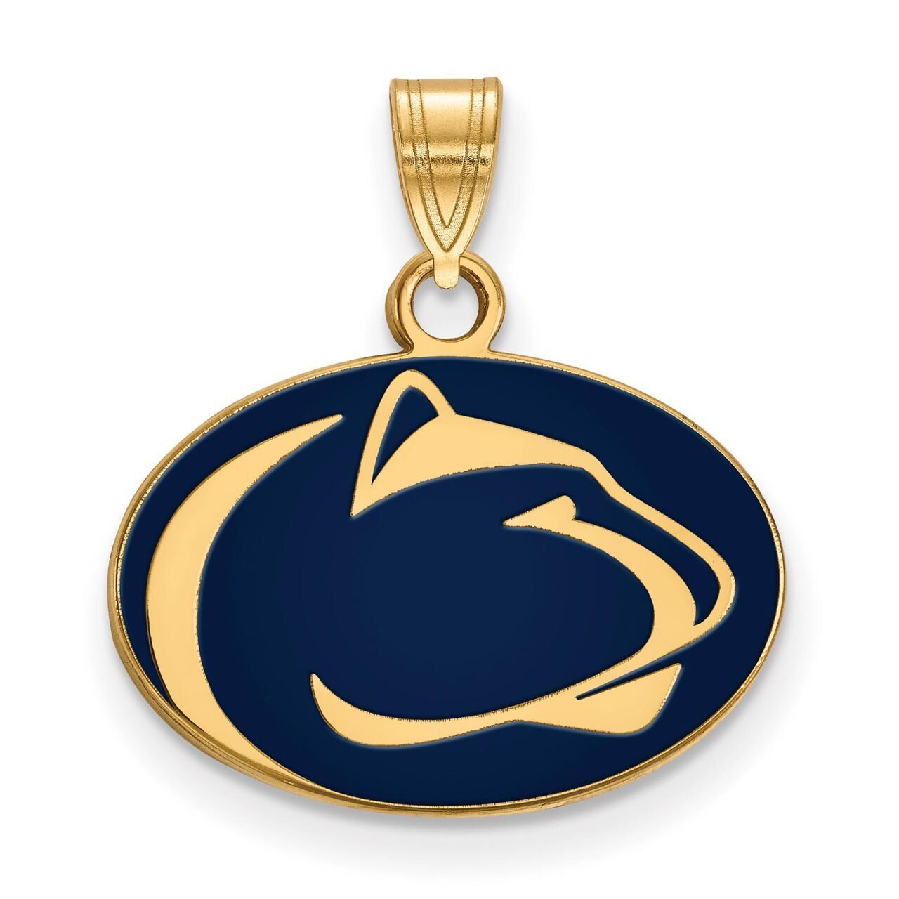 Penn State University Small Enamel Pendant Gold-plated Silver GP006PSU, MPN: GP006PSU, 886774903446