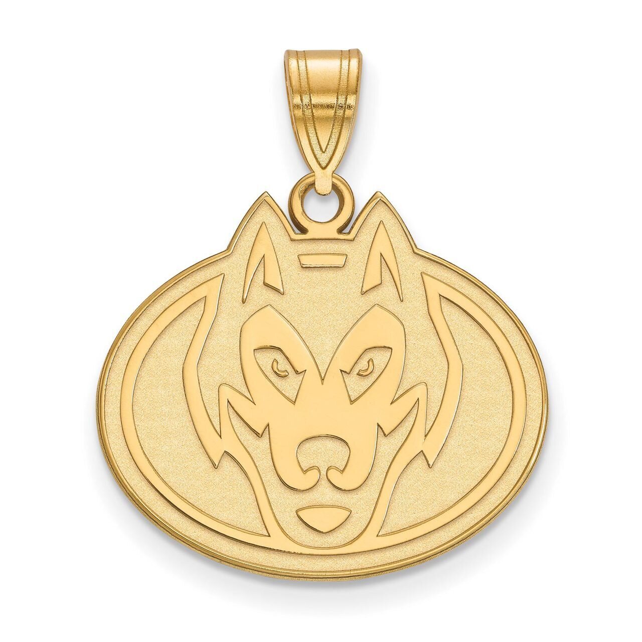 Saint Cloud State Large Pendant Gold-plated Silver GP006STC