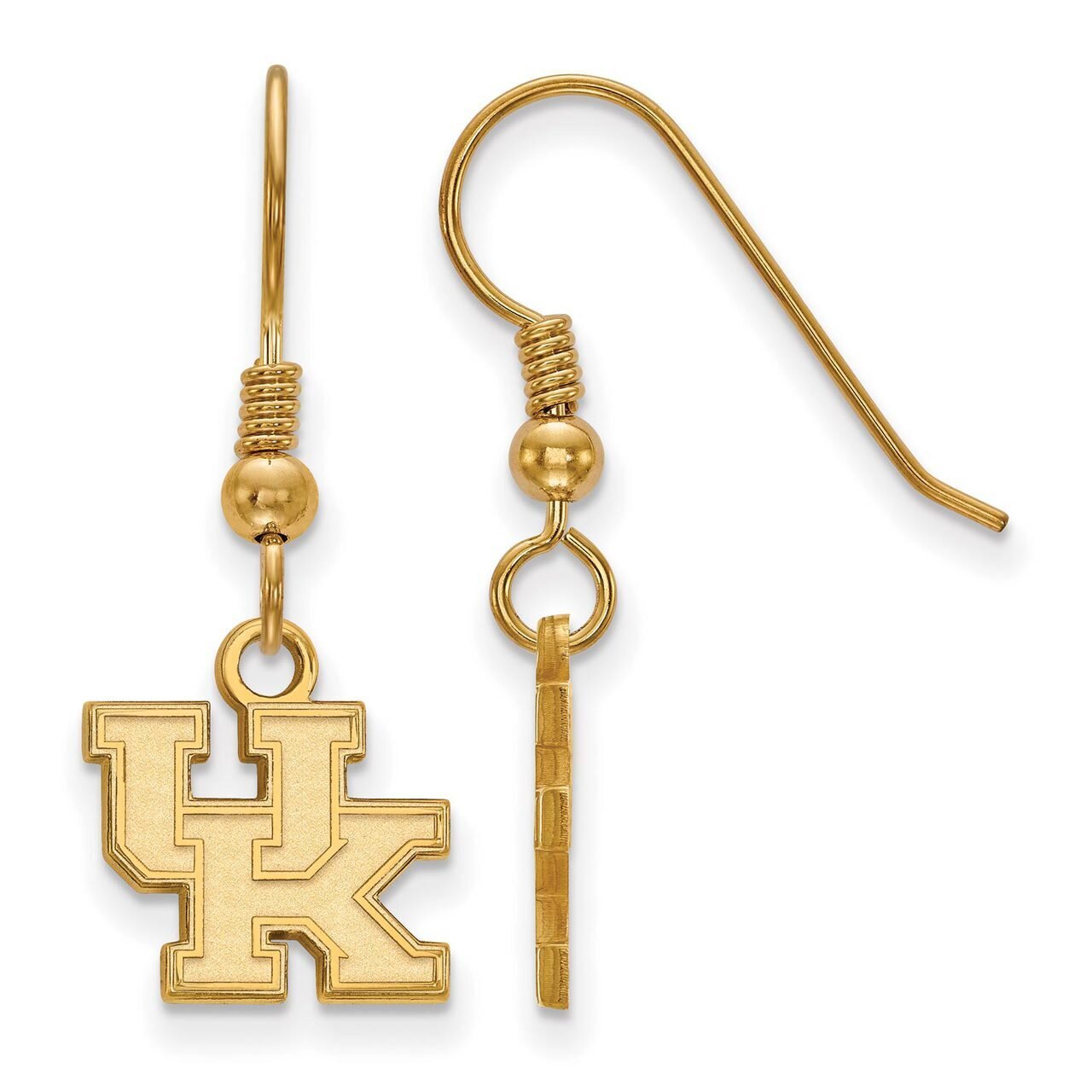 University of Kentucky x-Small Dangle Earring Wire Gold-plated Silver GP006UK, MPN: GP006UK, 886774…