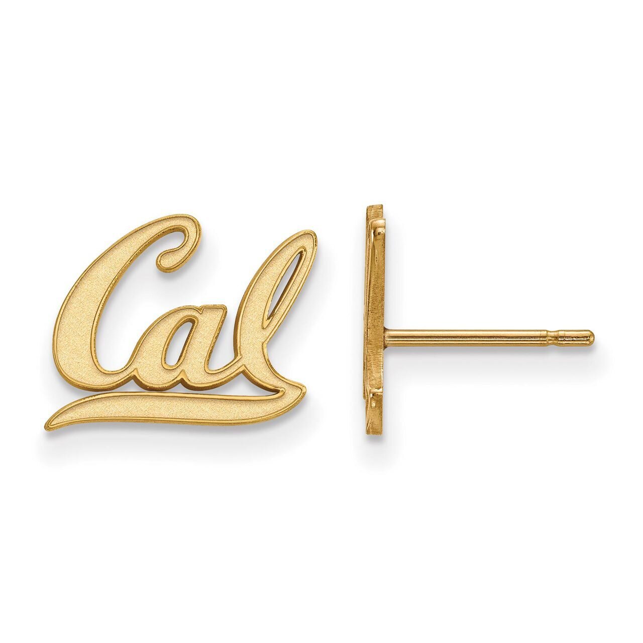 University of California Berkeley x-Small Post Earring Gold-plated Silver GP007UCB