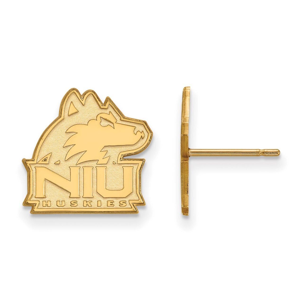 Northern Illinois University Small Post Earring Gold-plated Silver GP008NIU, MPN: GP008NIU, 8867749…
