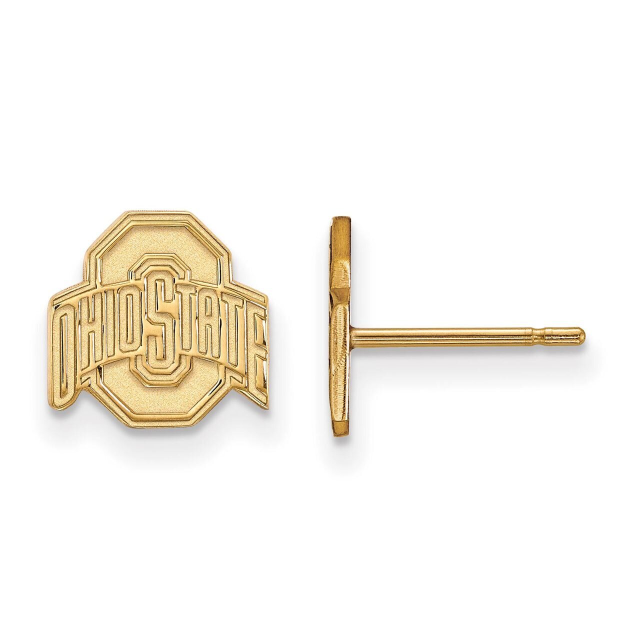 Ohio State University x-Small Post Earring Gold-plated Silver GP008OSU, MPN: GP008OSU, 886774907604
