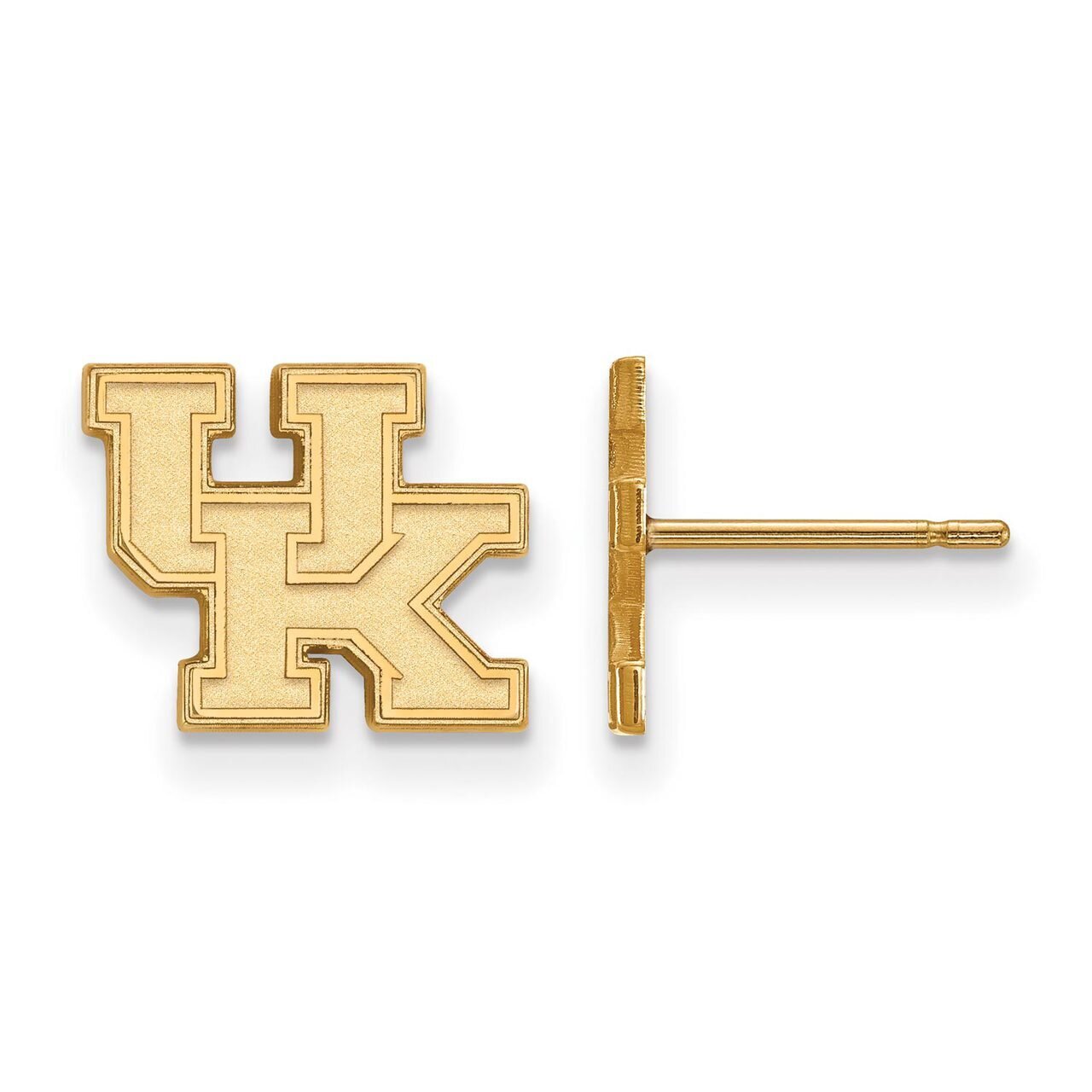 University of Kentucky x-Small Post Earring Gold-plated Silver GP008UK