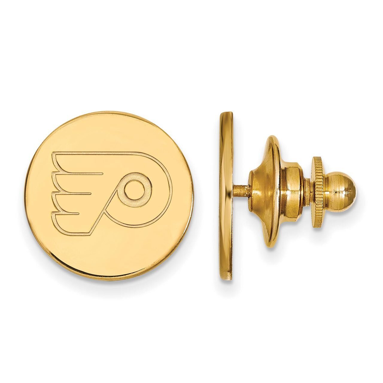 Philadelphia Flyers Lapel Pin Gold-plated Silver GP009FLY