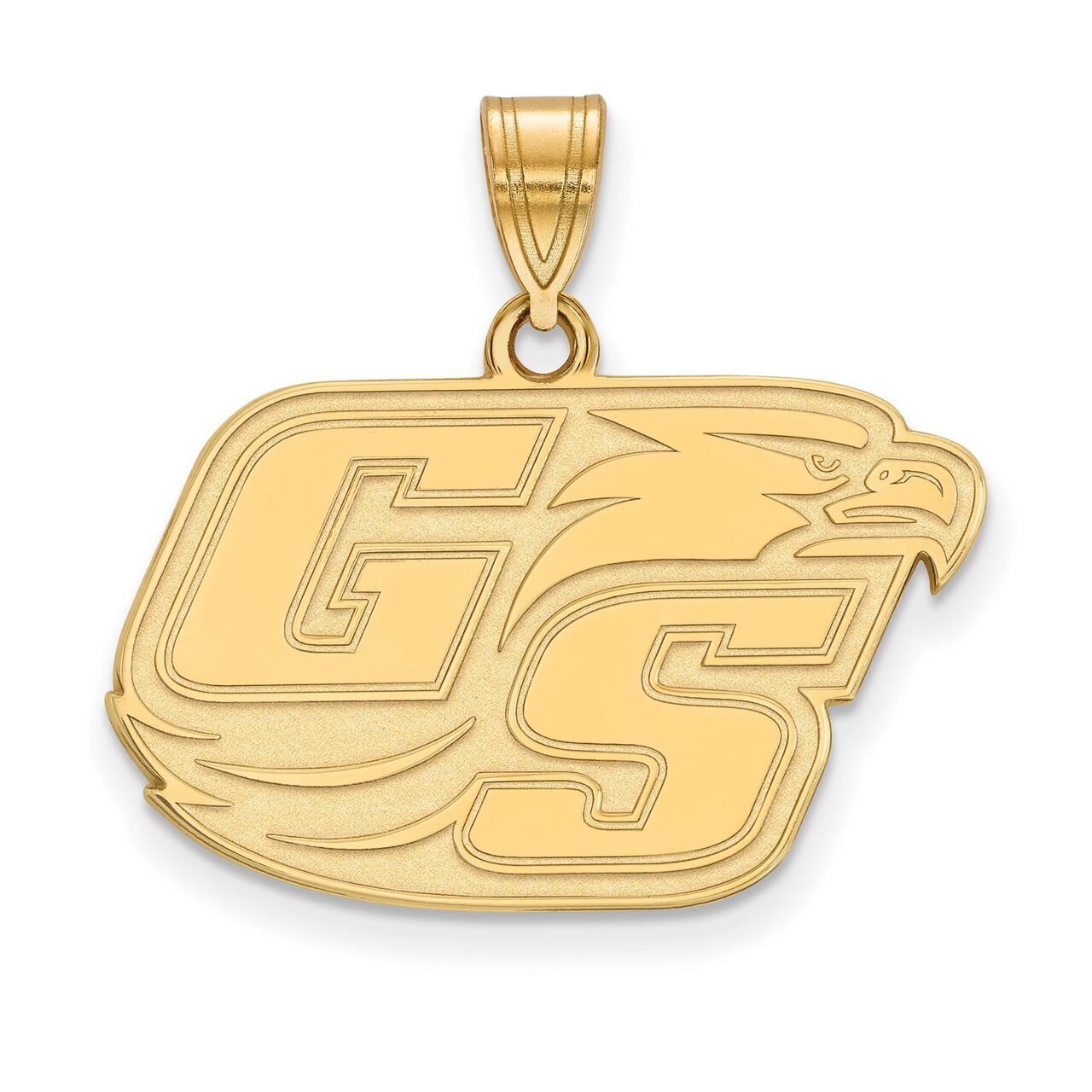 Georgia Southern University Medium Pendant Gold-plated Silver GP009GSU