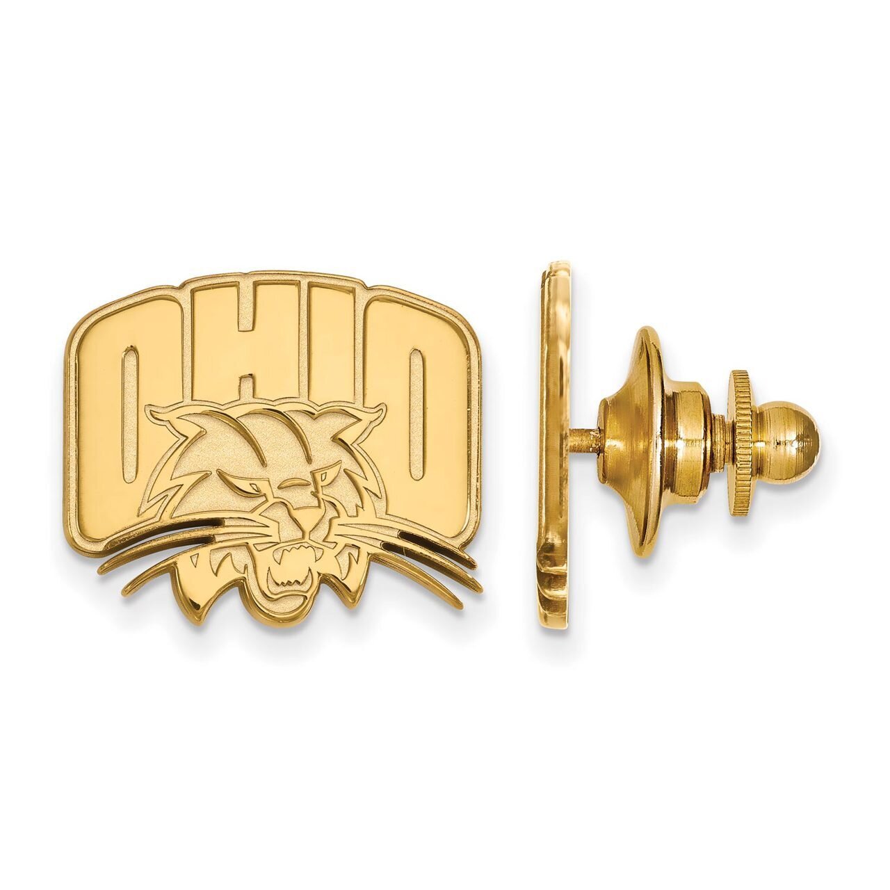 Ohio University Lapel Pin Gold-plated Silver GP009OU