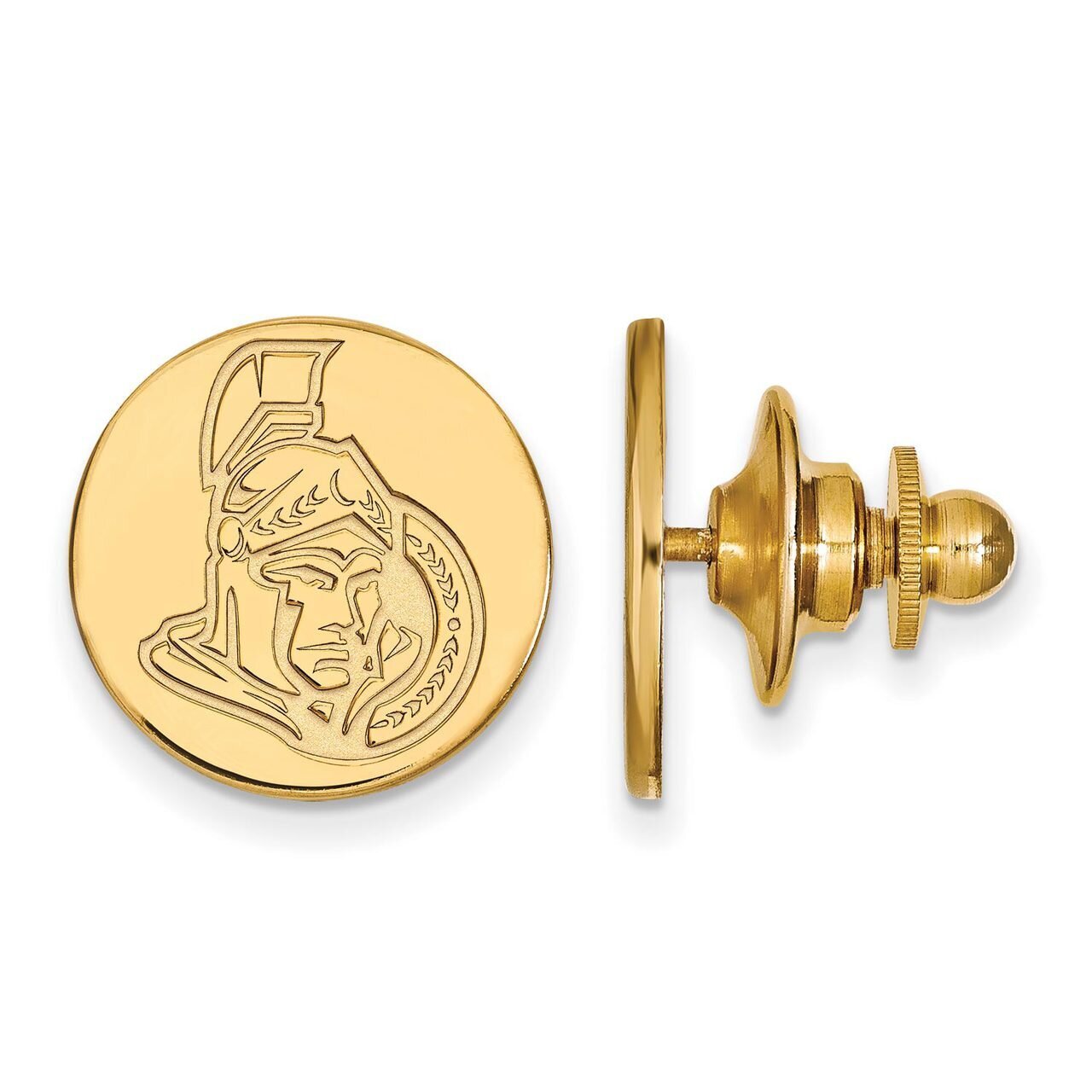 Ottawa Senators Lapel Pin Gold-plated Silver GP009SEN, MPN: GP009SEN, 886774741918