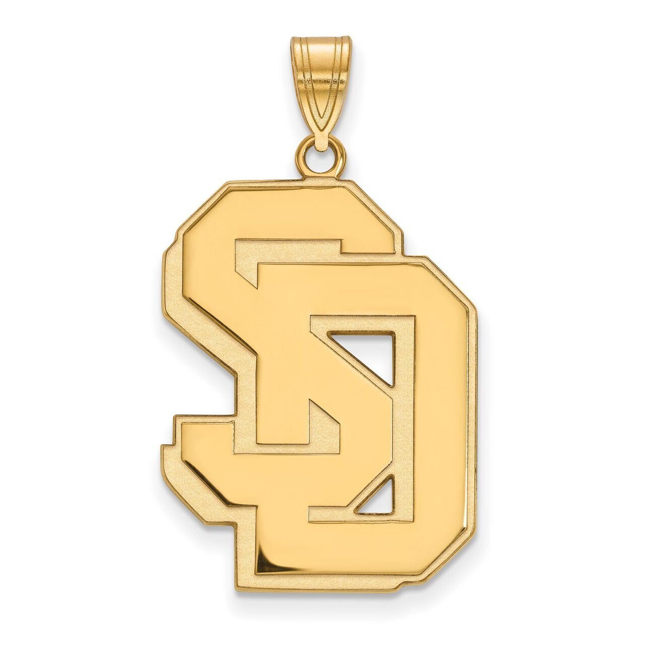 University of South Dakota x-Large Pendant Gold-plated Silver GP009USD, MPN: GP009USD, 886774910130