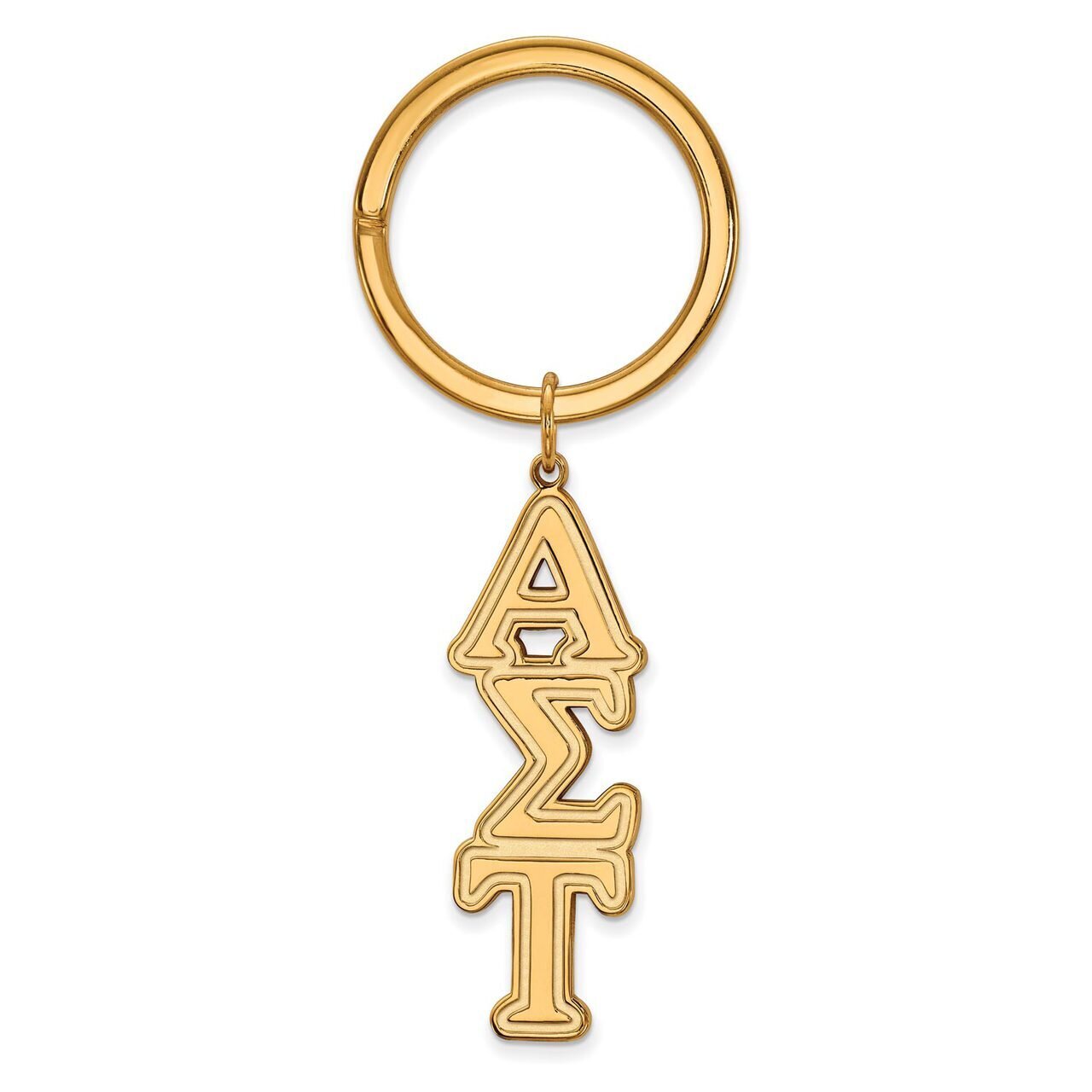 Alpha Sigma Tau Key Chain Gold-plated Silver GP010ALS, MPN: GP010ALS, 191101099687