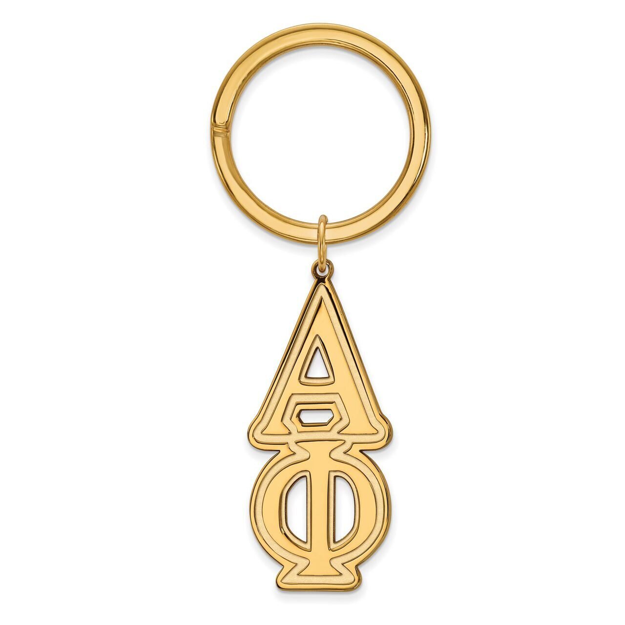 Alpha Phi Key Chain Gold-plated Silver GP010APH, MPN: GP010APH, 191101098925
