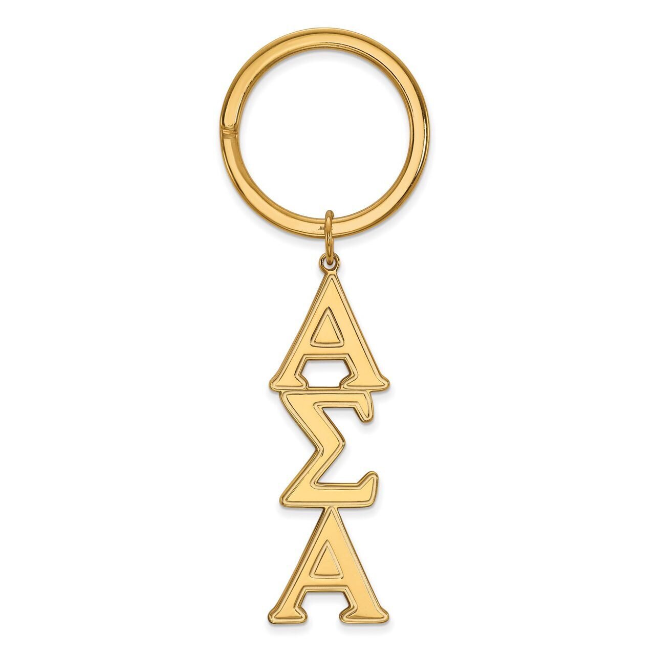 Alpha Sigma Alpha Key Chain Gold-plated Silver GP010ASI, MPN: GP010ASI, 886774910512