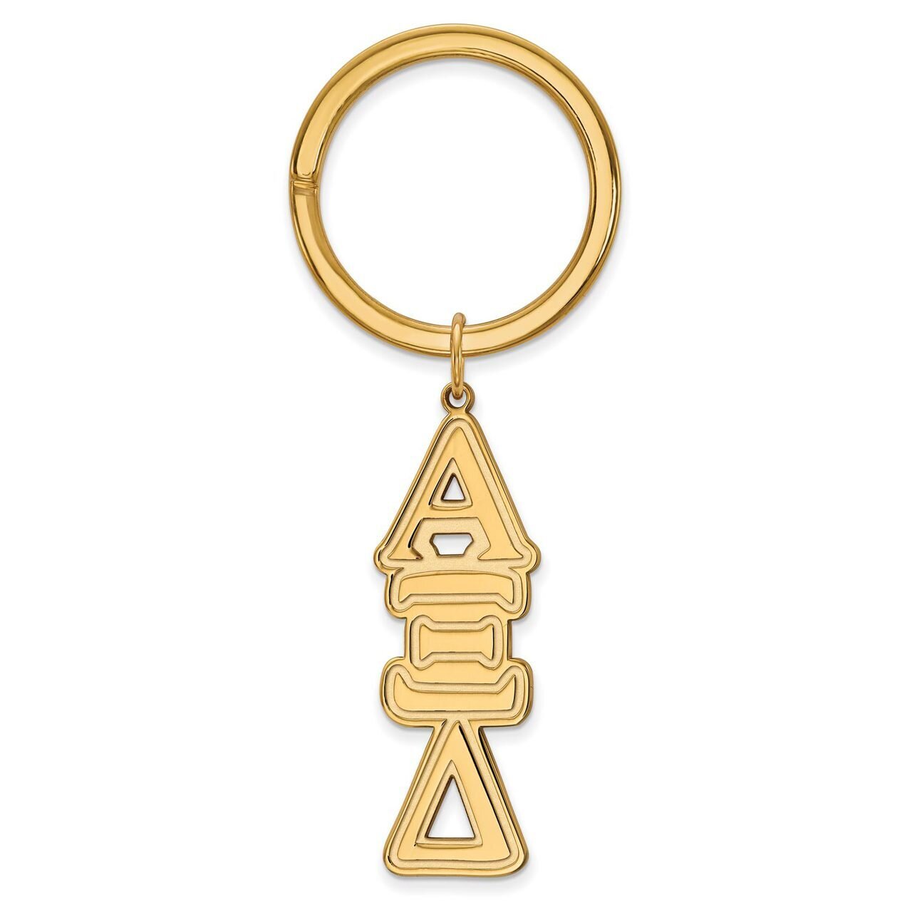 Alpha Xi Delta Key Chain Gold-plated Silver GP010AXD, MPN: GP010AXD, 886774910550