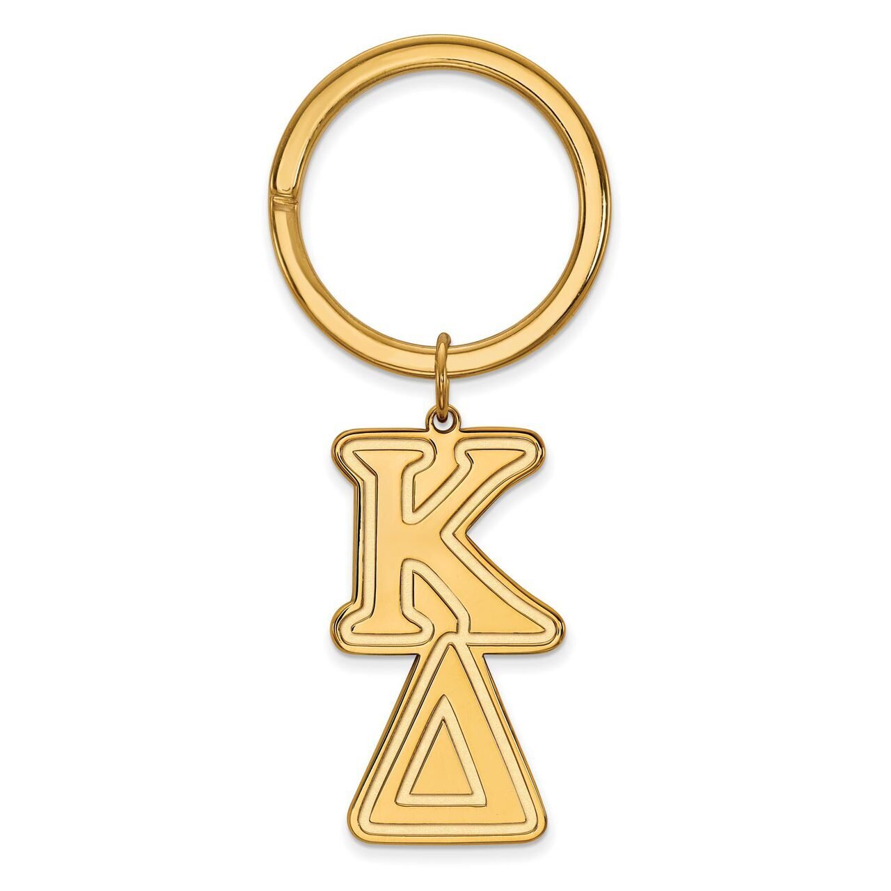 Kappa Delta Key Chain Gold-plated Silver GP010KD