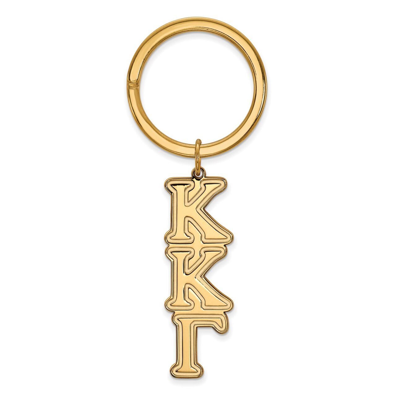 Kappa Kappa Gamma Key Chain Gold-plated Silver GP010KKG