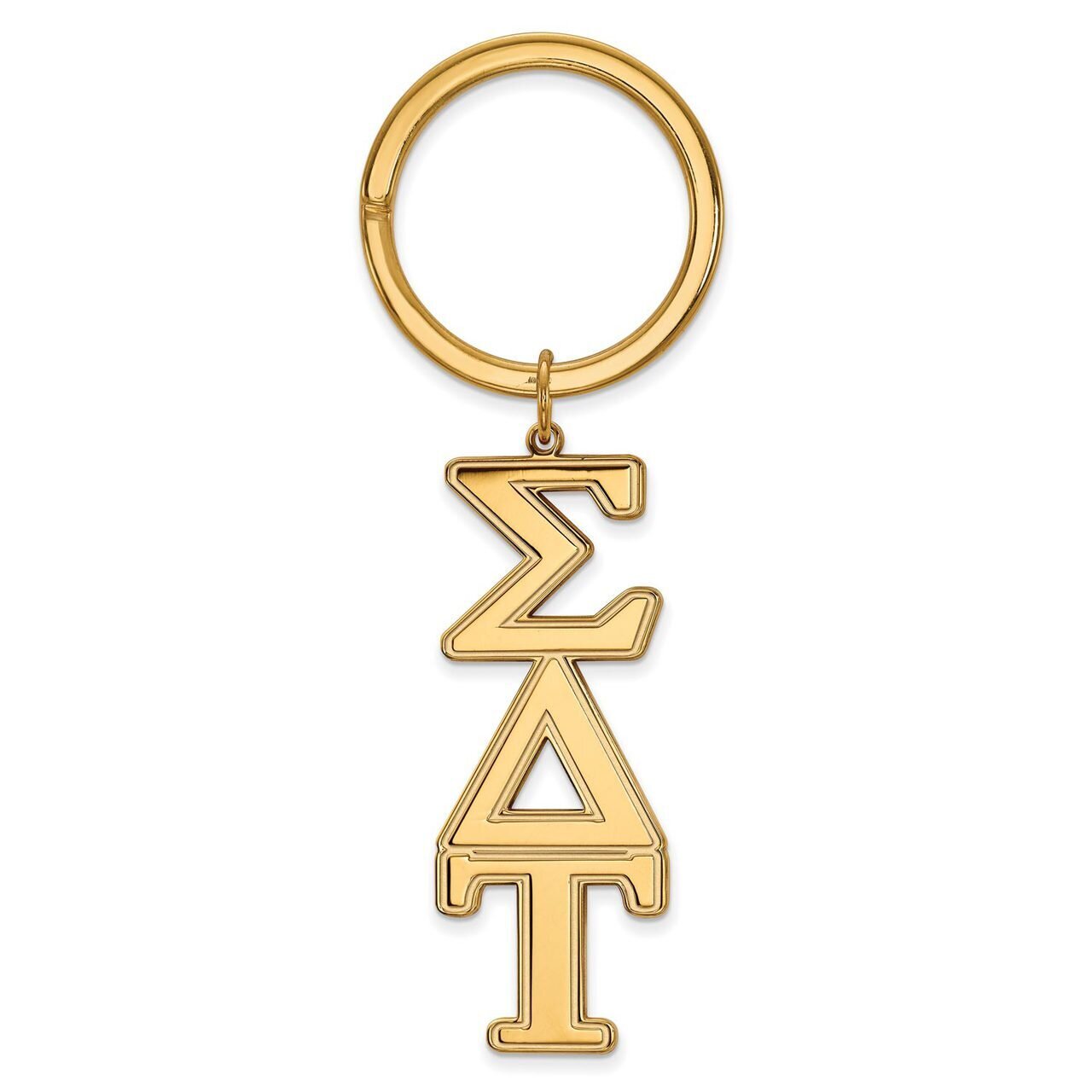 Sigma Delta Tau Key Chain Gold-plated Silver GP010SDT, MPN: GP010SDT, 886774911380