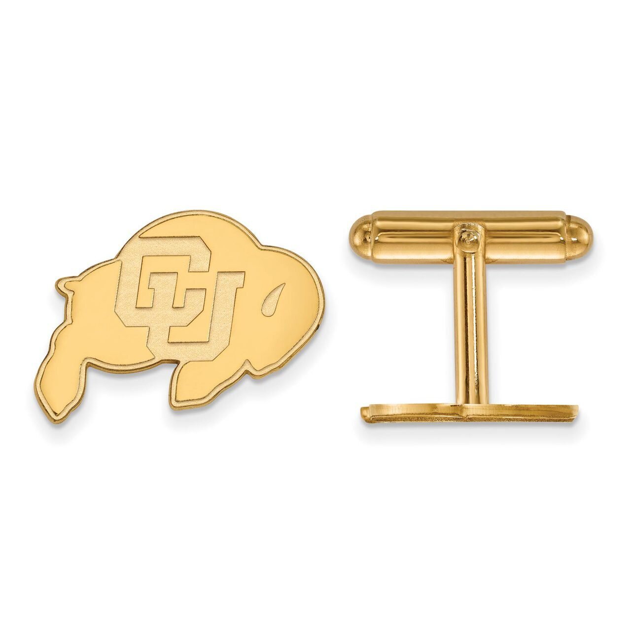 University of Colorado Cufflinks Gold-plated Silver GP010UCO