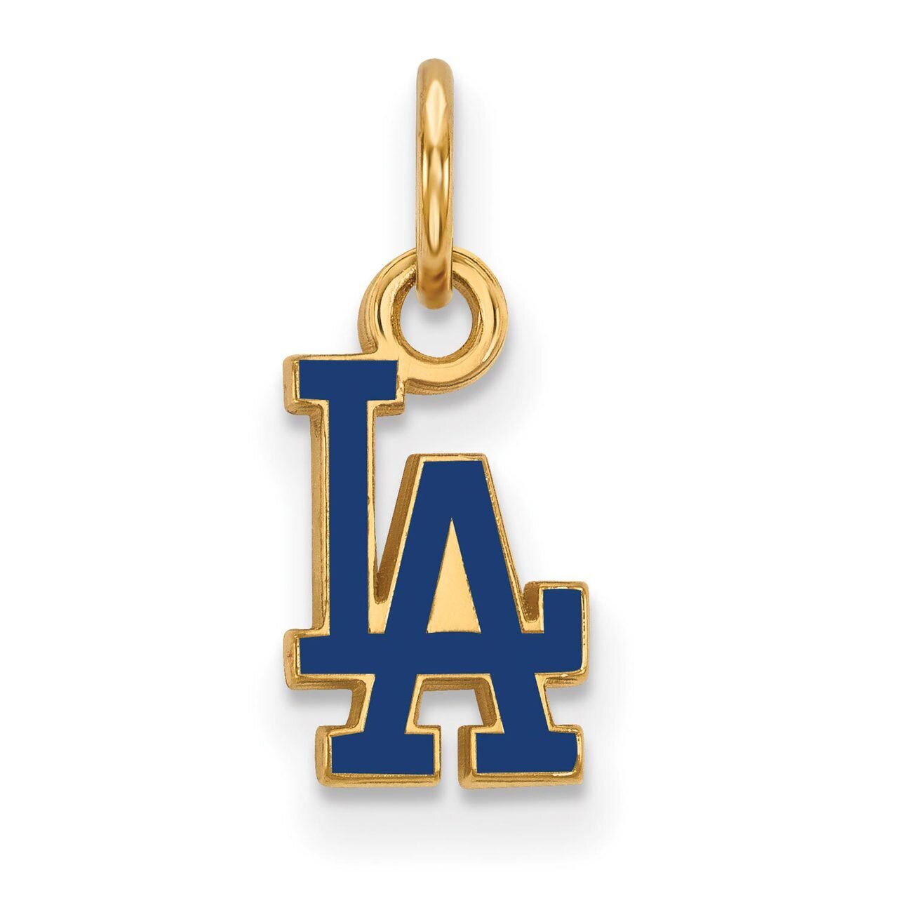 Los Angeles Dodgers x-Small Enamel Pendant Gold-plated Silver GP011DOD, MPN: GP011DOD, 886774912486