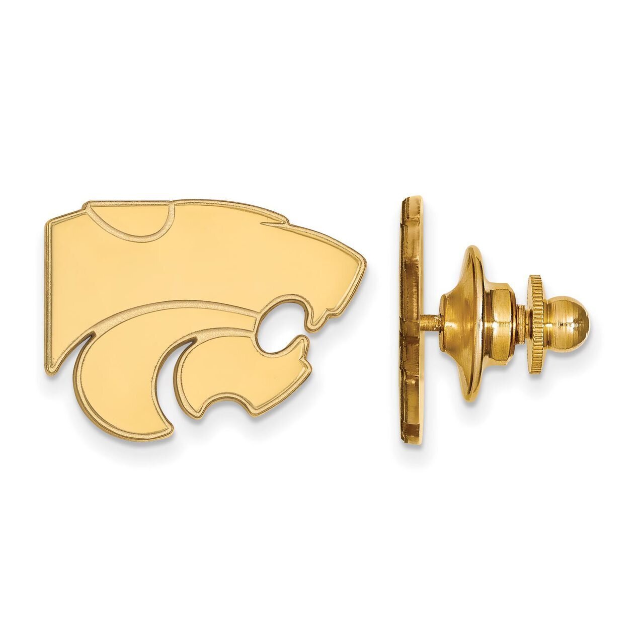 Kansas State University Lapel Pin Gold-plated Silver GP011KSU