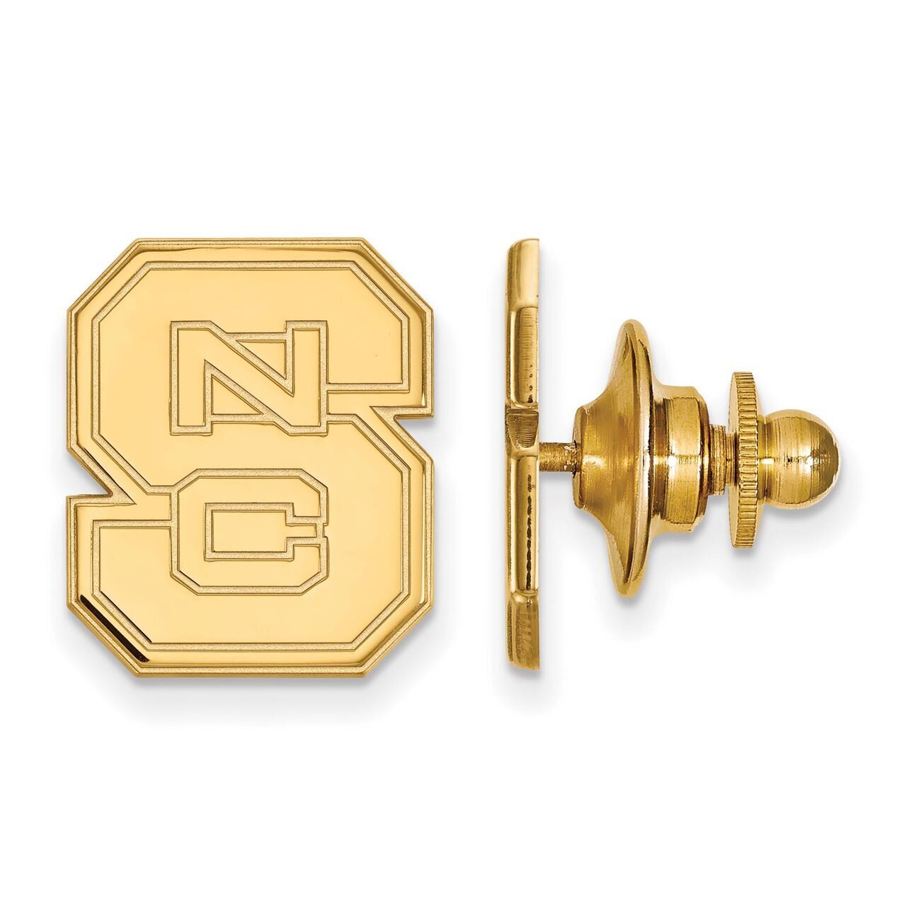 North Carolina State University Lapel Pin Gold-plated Silver GP011NCS