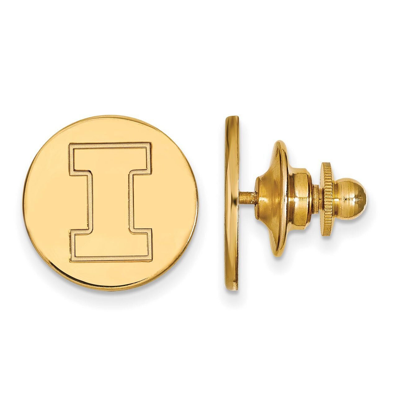 University of Illinois Lapel Pin Gold-plated Silver GP011UIL