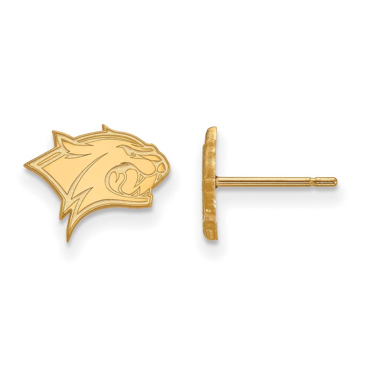 University of New Hampshire x-Small Post Earring Gold-plated Silver GP011UNH, MPN: GP011UNH, 886774…