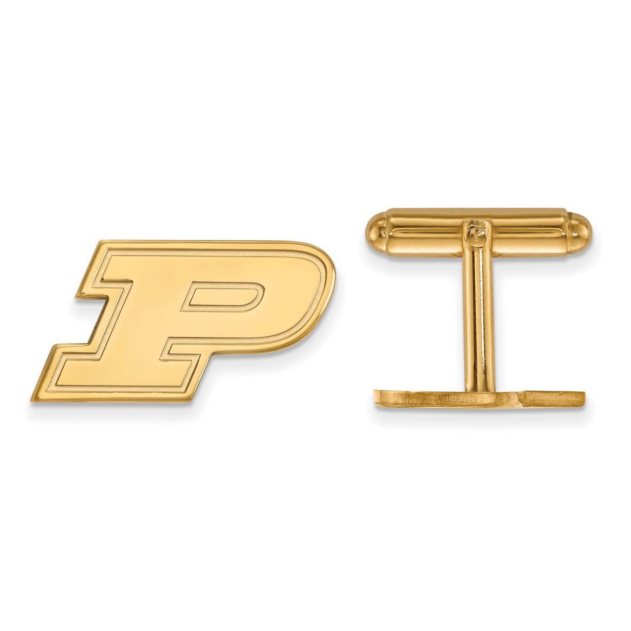 Purdue Cufflinks Gold-plated Silver GP012PU