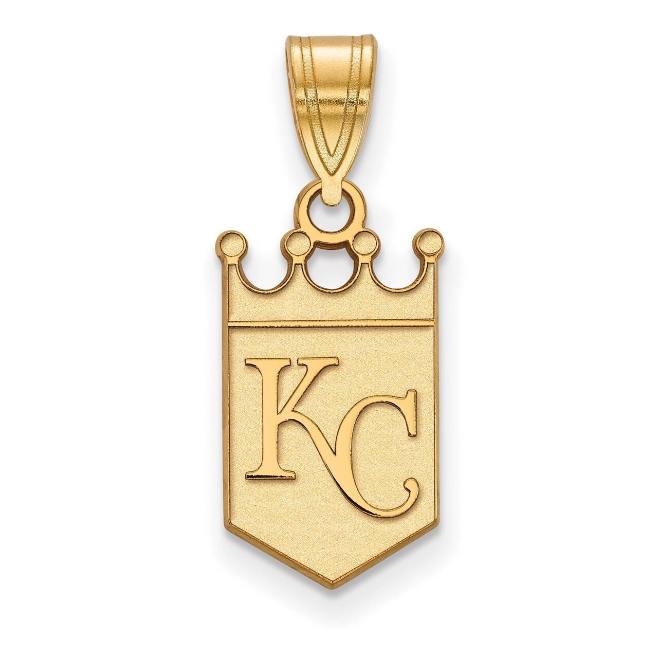 Kansas City Royals Medium Pendant Gold-plated Silver GP012ROY, MPN: GP012ROY, 886774914664