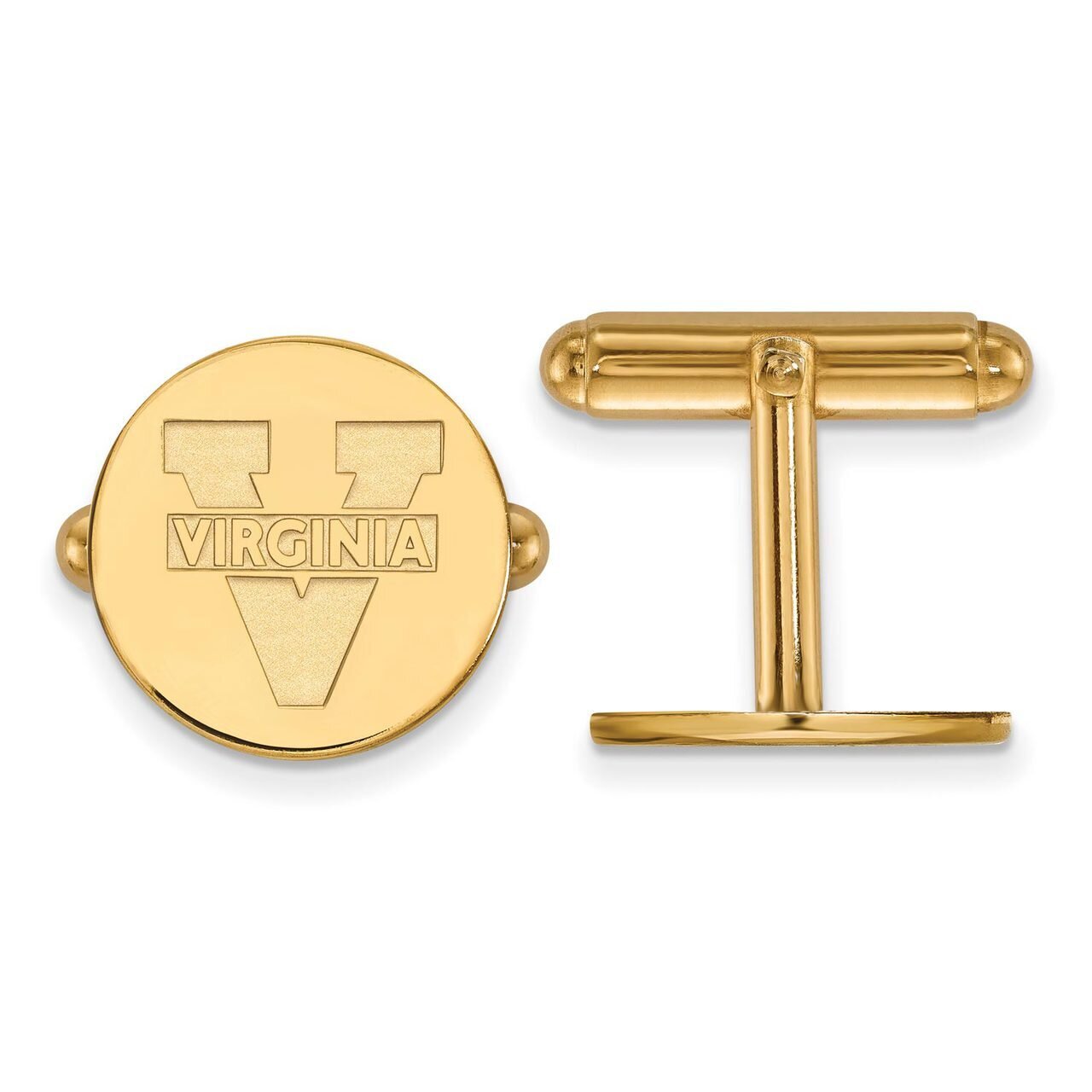 University of Virginia Cufflinks Gold-plated Silver GP012UVA