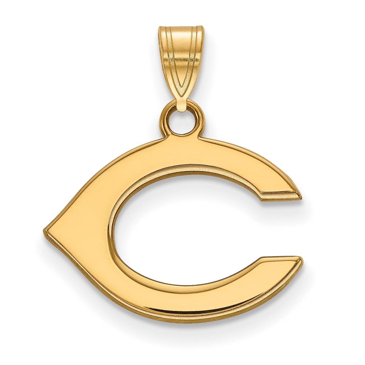 Cincinnati Reds Small Pendant Gold-plated Silver GP014RDS, MPN: GP014RDS, 886774917511