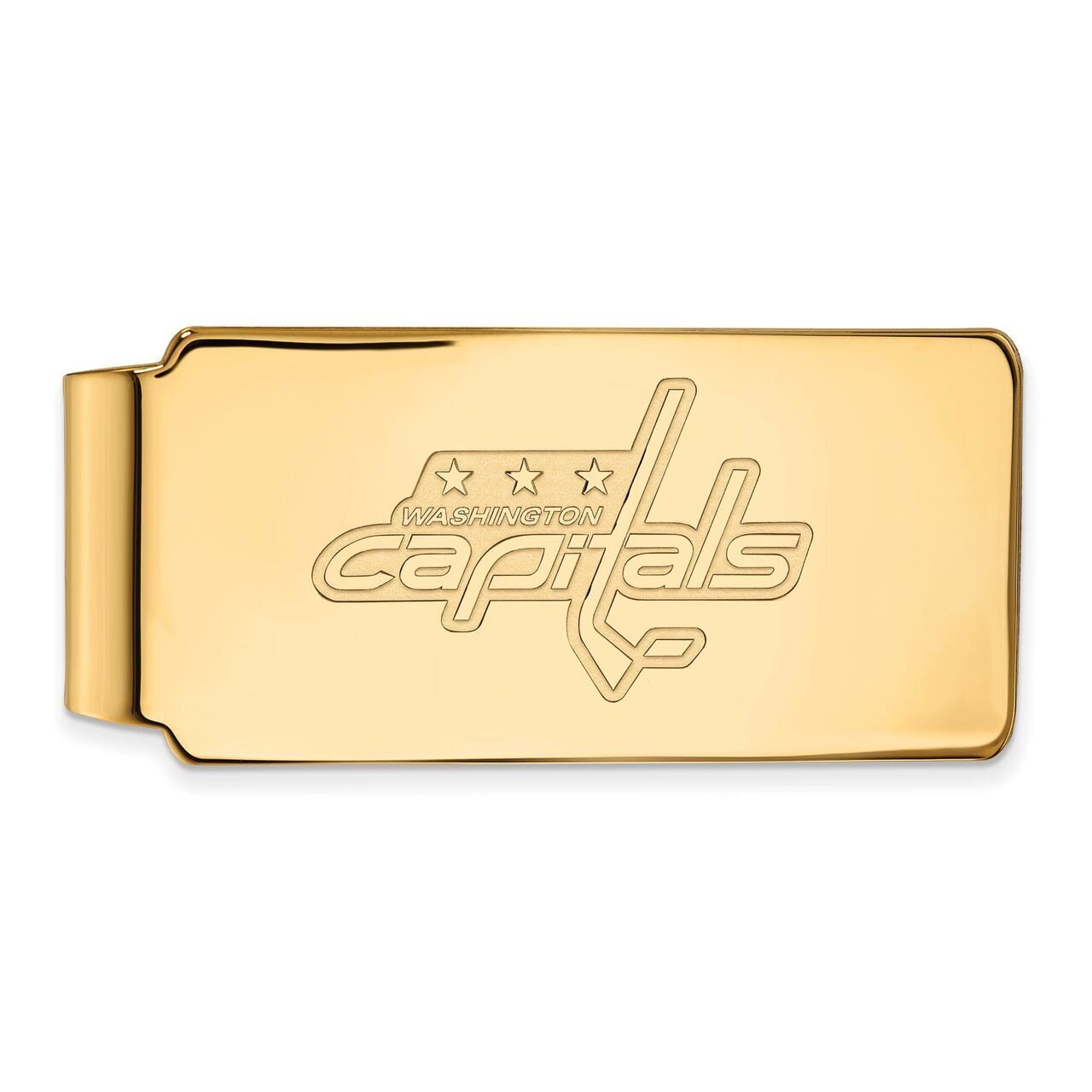 Washington Capitals Money Clip Gold-plated Silver GP015CAP, MPN: GP015CAP, 886774743356