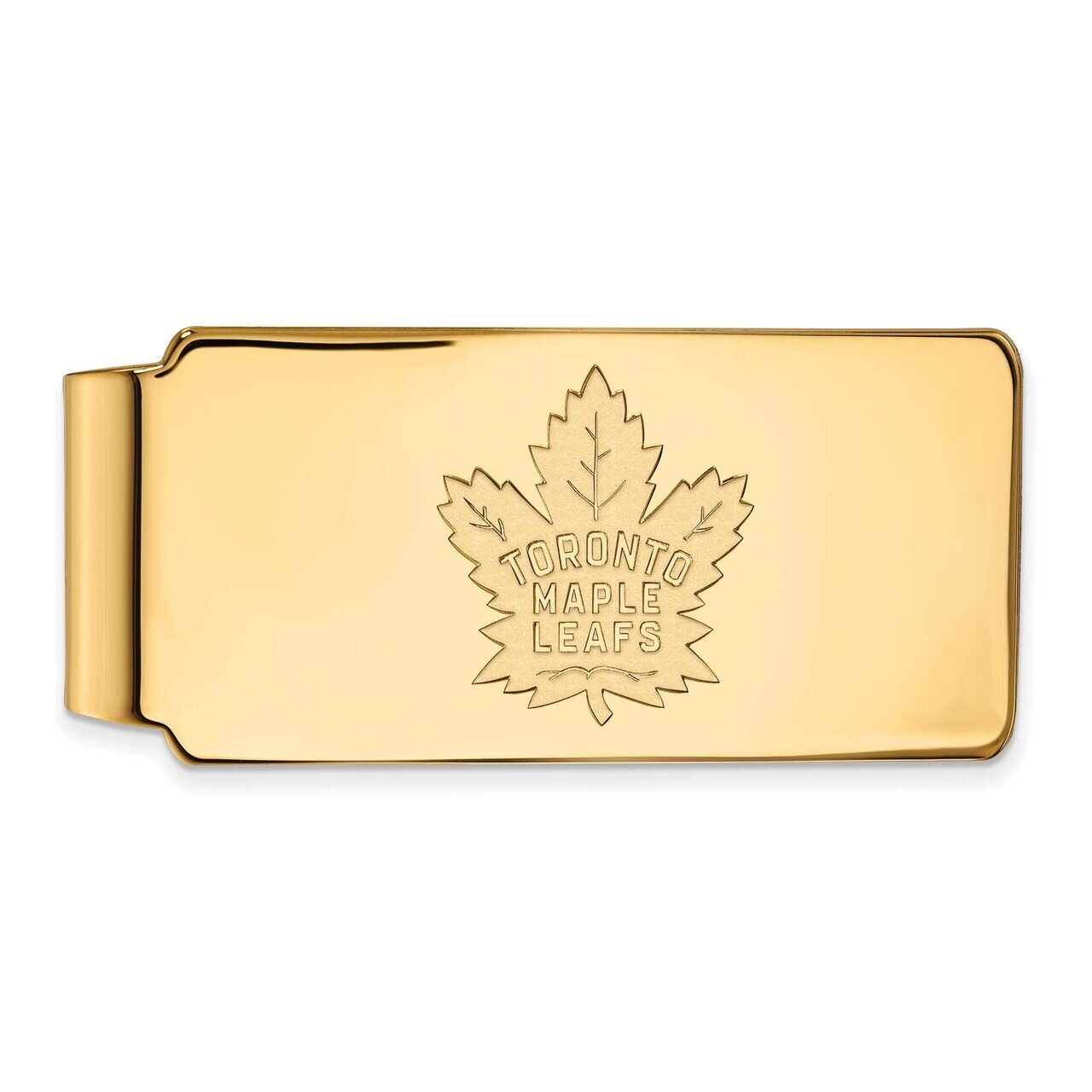 Toronto Maple Leafs Money Clip Gold-plated Silver GP015MLE, MPN: GP015MLE, 886774743394
