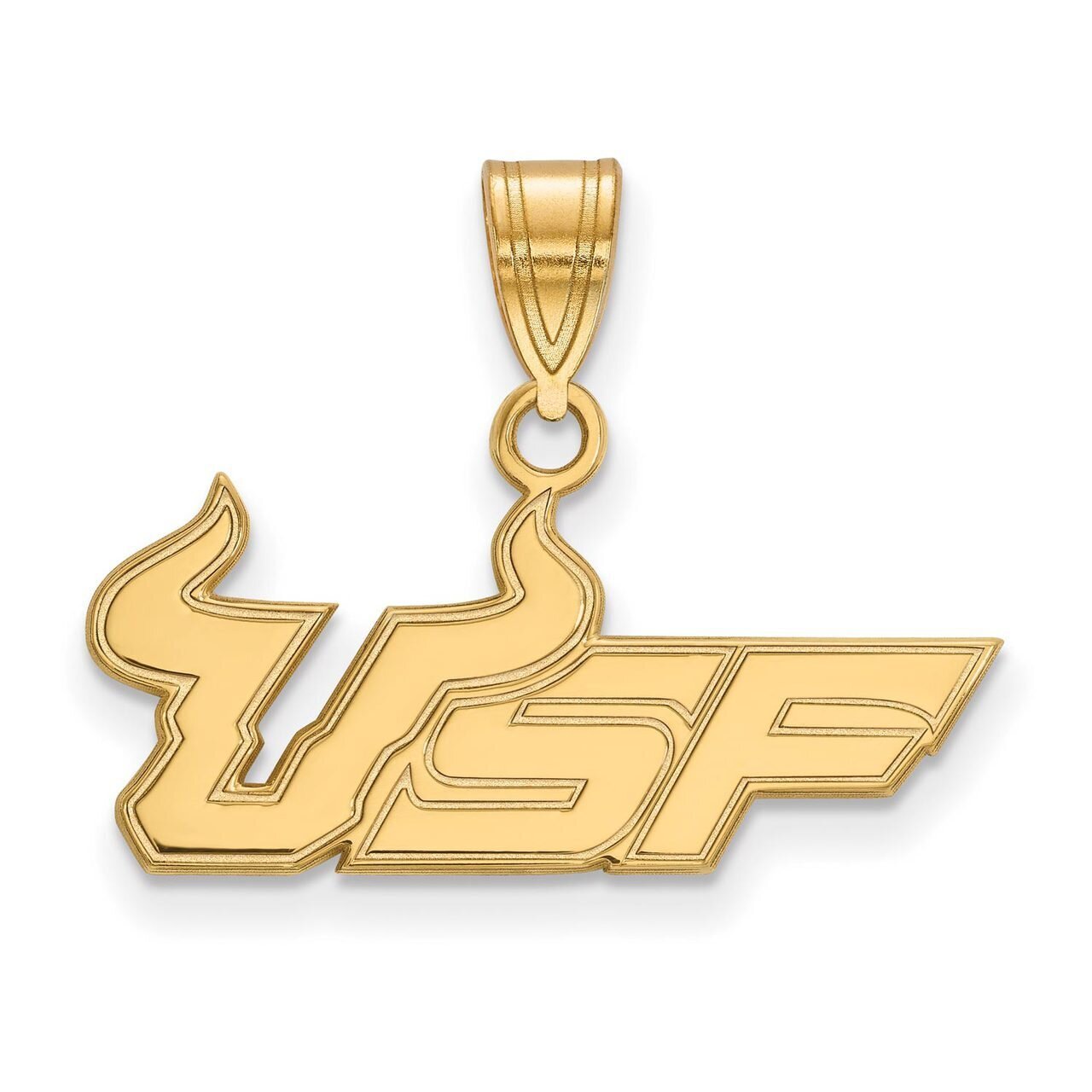 University of South Florida Medium Pendant Gold-plated Silver GP015USFL, MPN: GP015USFL, 8867749190…