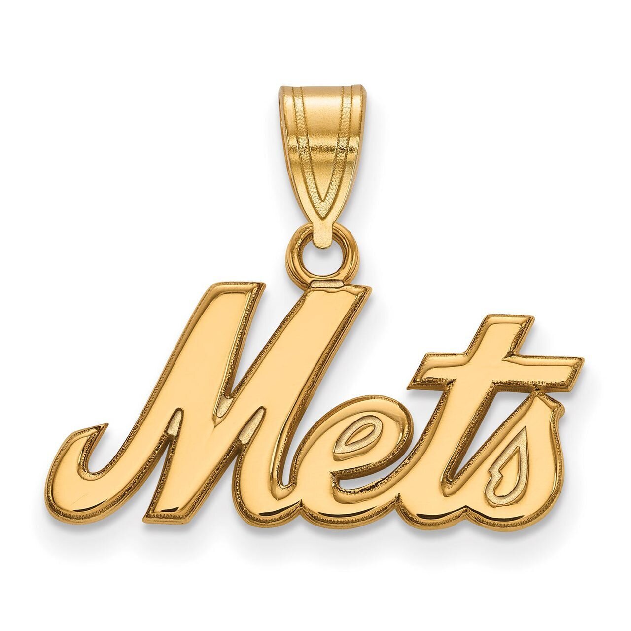 New York Mets Large Pendant Gold-plated Silver GP016MET