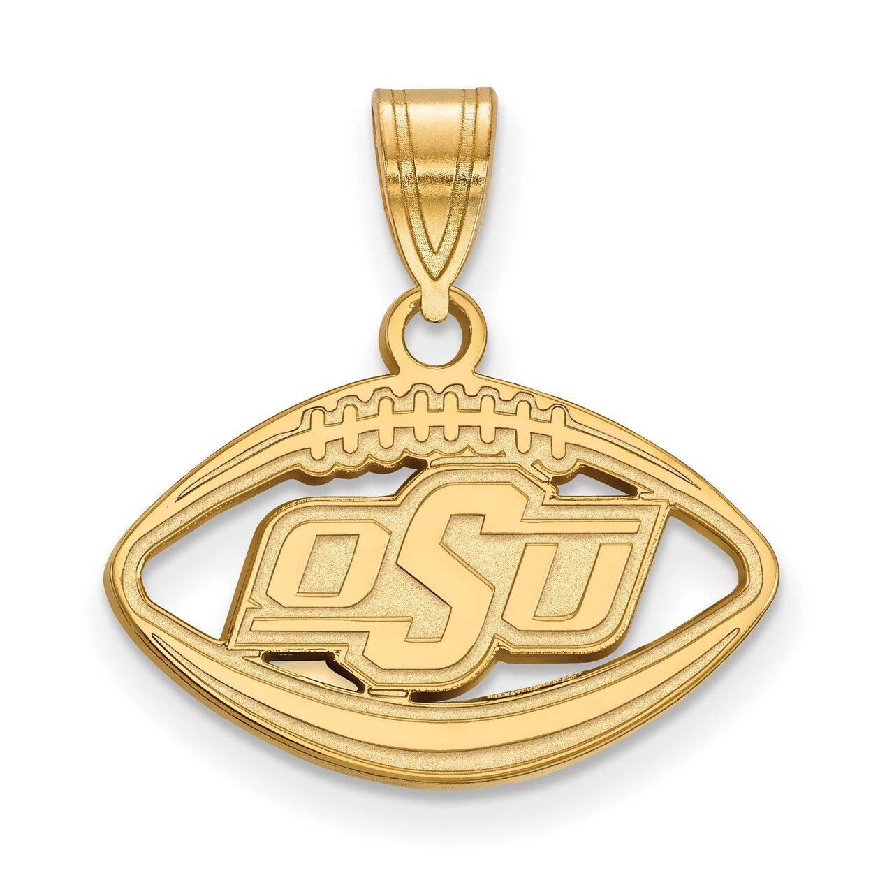 Oklahoma State University Pendant in Football Gold-plated Silver GP017OKS, MPN: GP017OKS, 886774921…