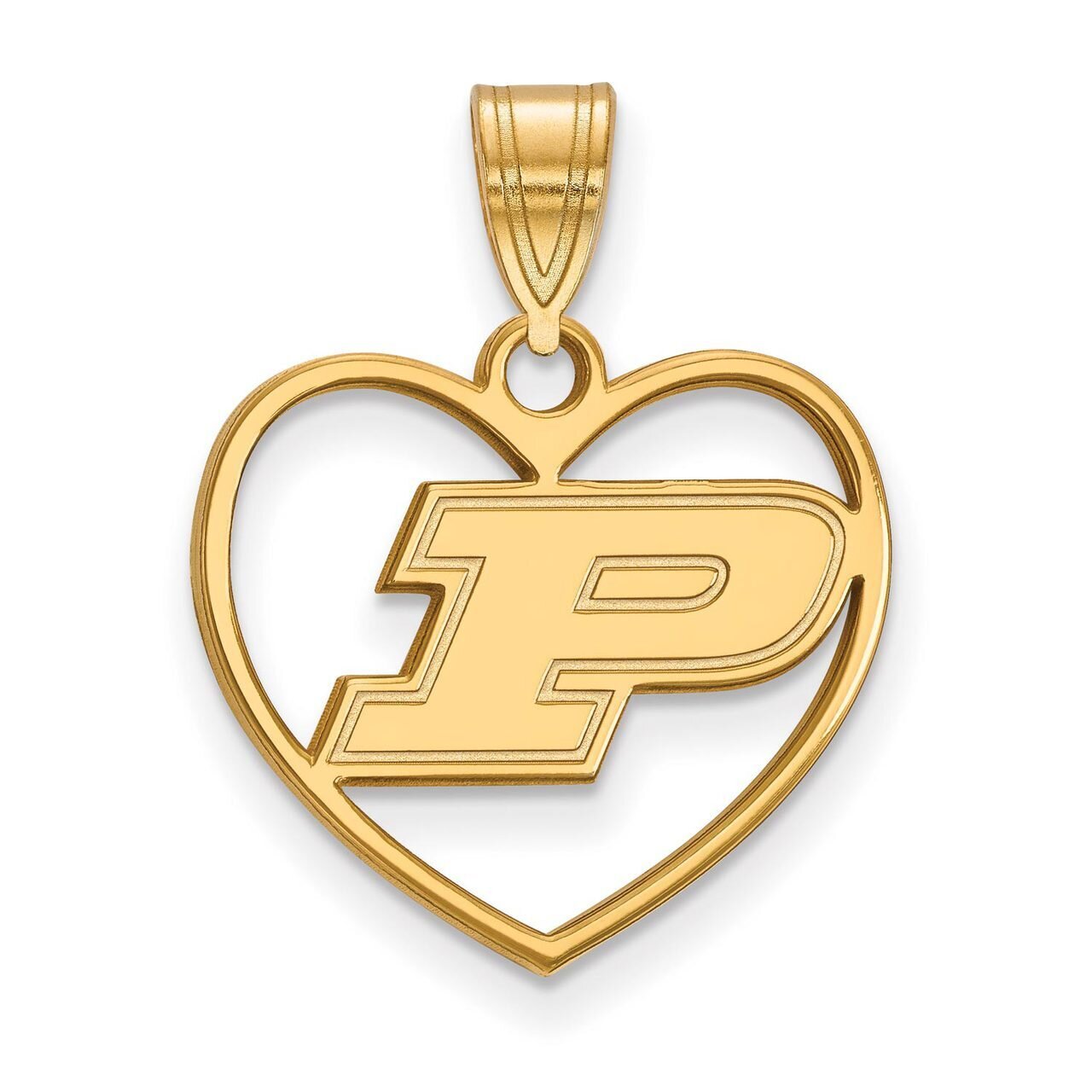 Purdue Pendant in Heart Gold-plated Silver GP017PU, MPN: GP017PU, 886774921402
