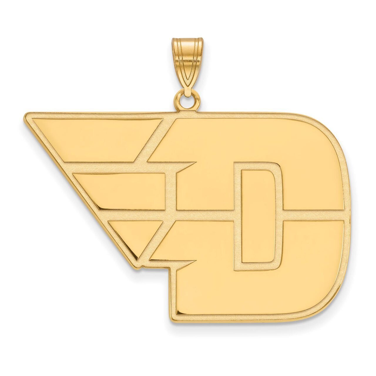 University of Dayton x-Large Pendant Gold-plated Silver GP017UD