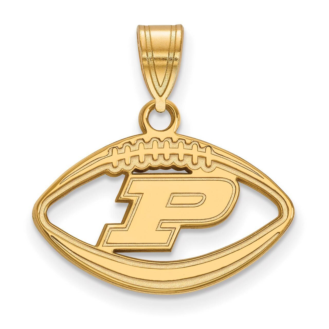 Purdue Pendant in Football Gold-plated Silver GP018PU, MPN: GP018PU, 886774922737